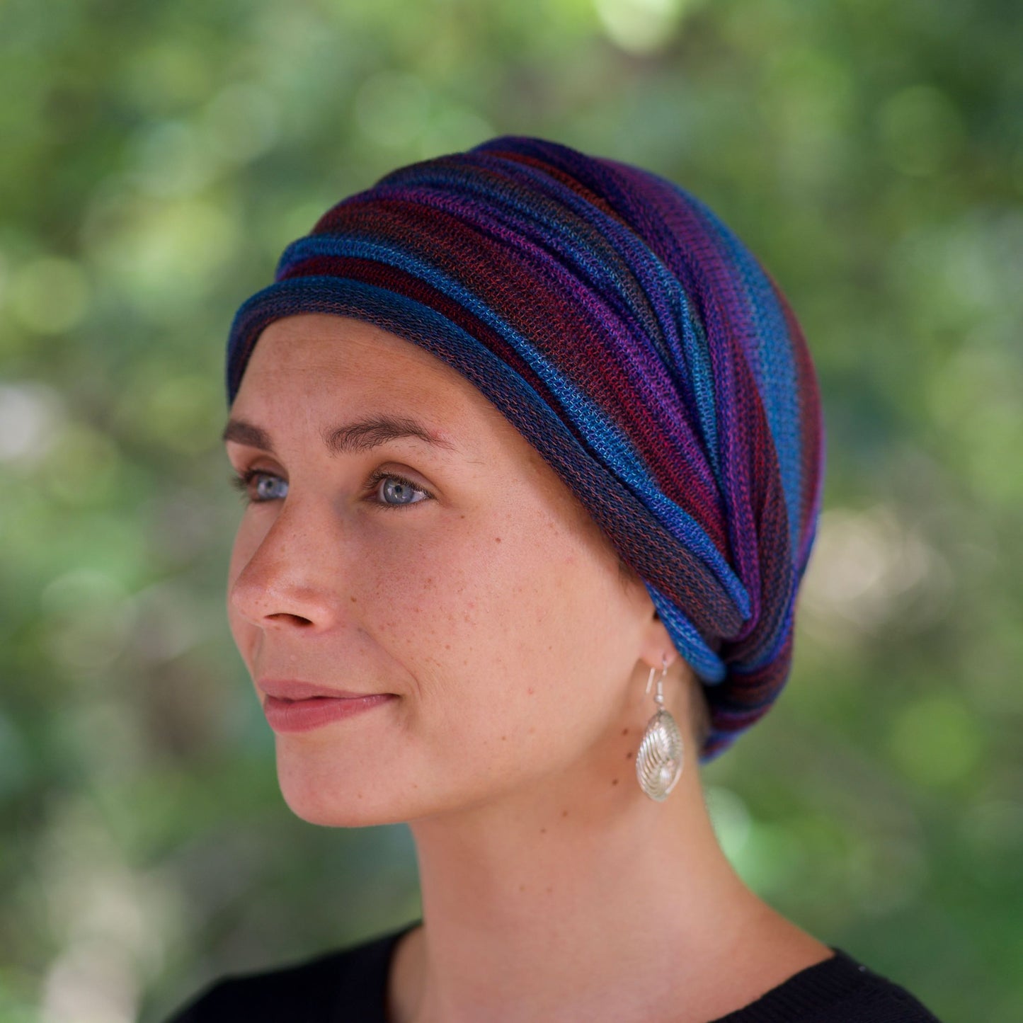 Bright Earths Turban Wrap - Hand-Dyed