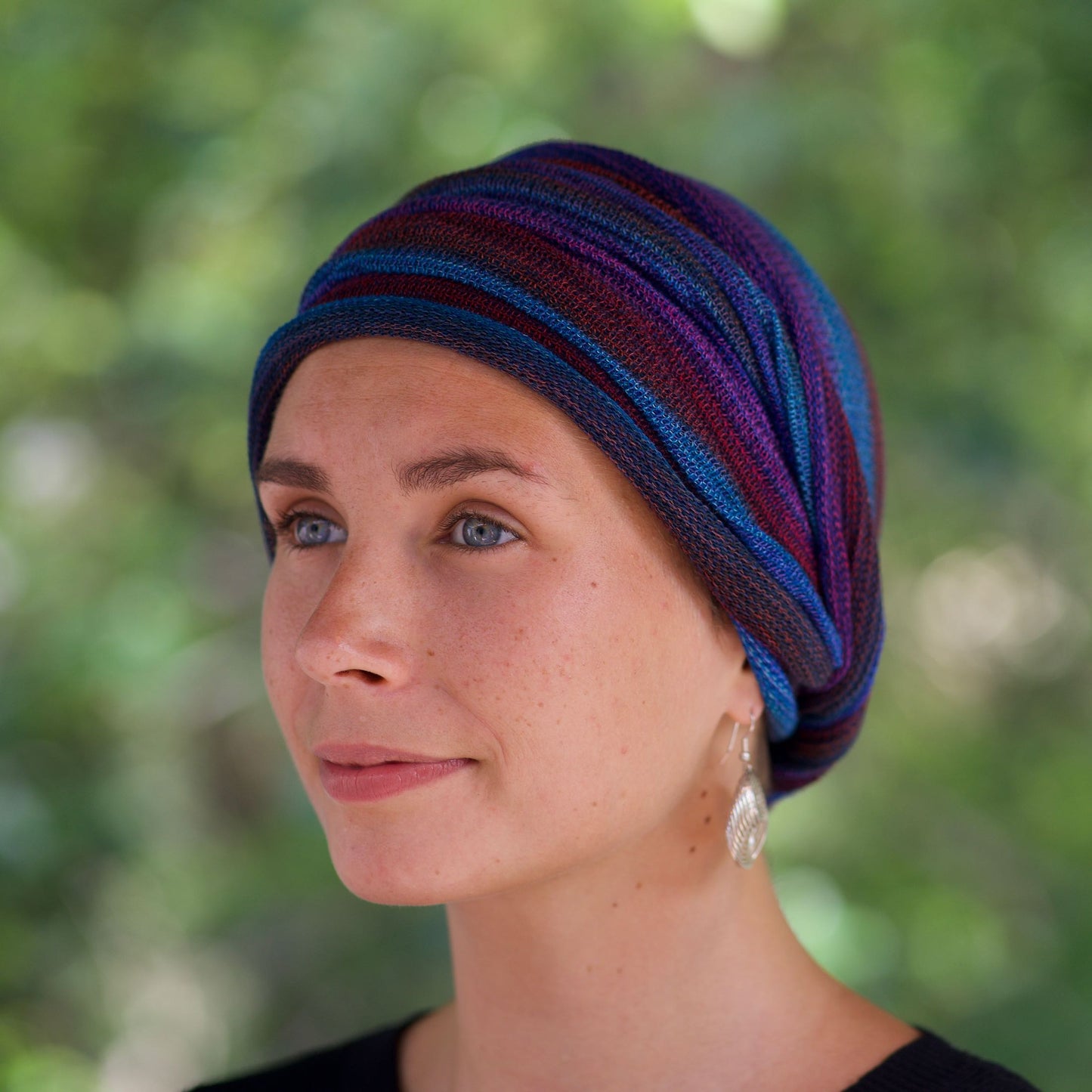Bright Earths Turban Wrap - Hand-Dyed