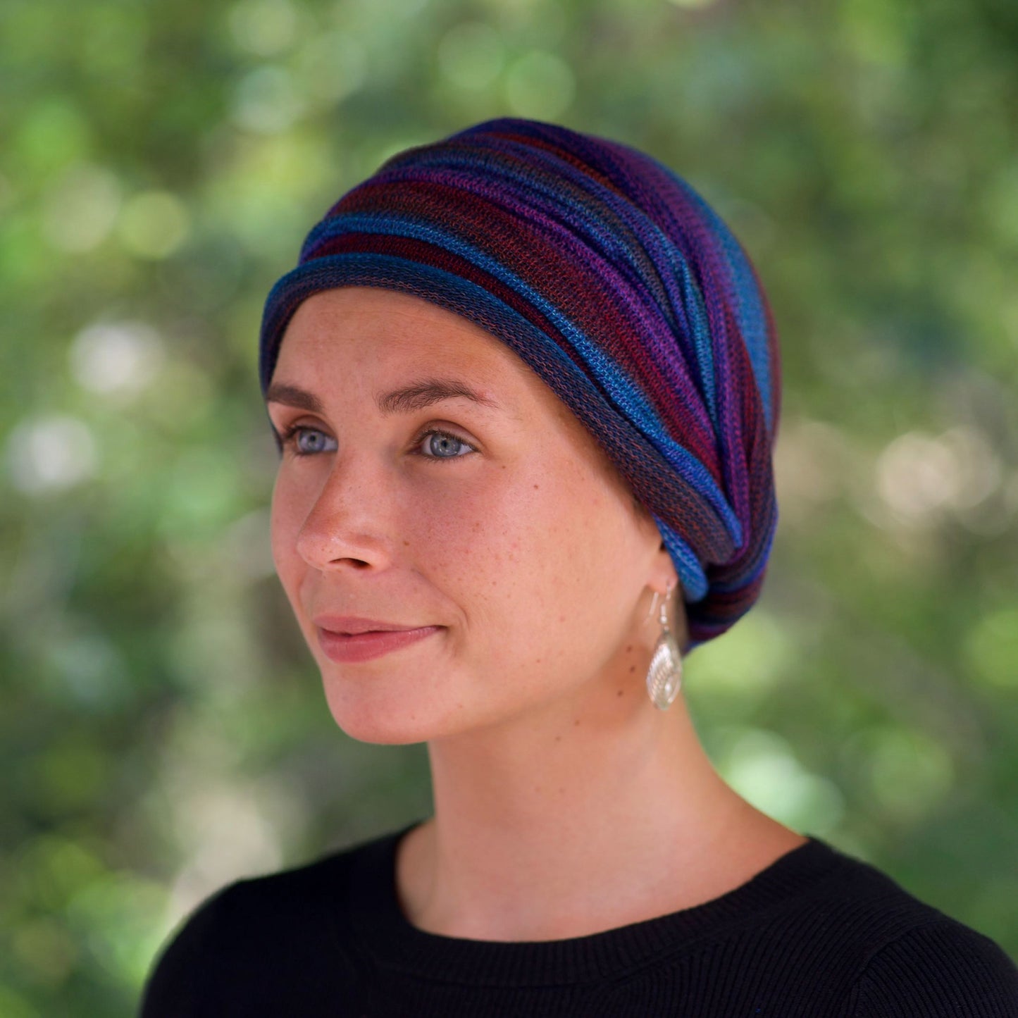 Bright Earths Turban Wrap - Hand-Dyed