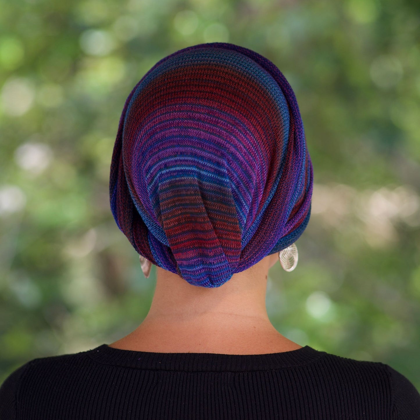 Bright Earths Turban Wrap - Hand-Dyed