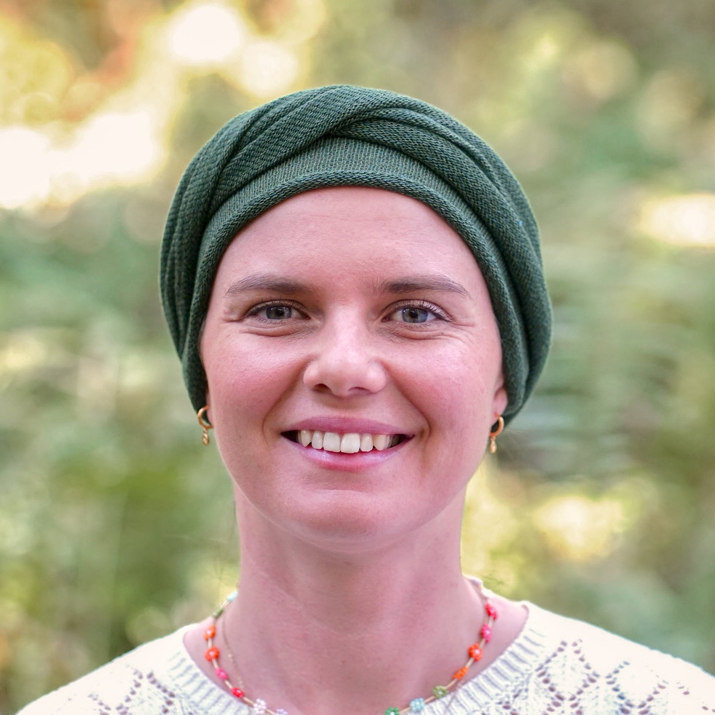 Olive Green Turban Wrap