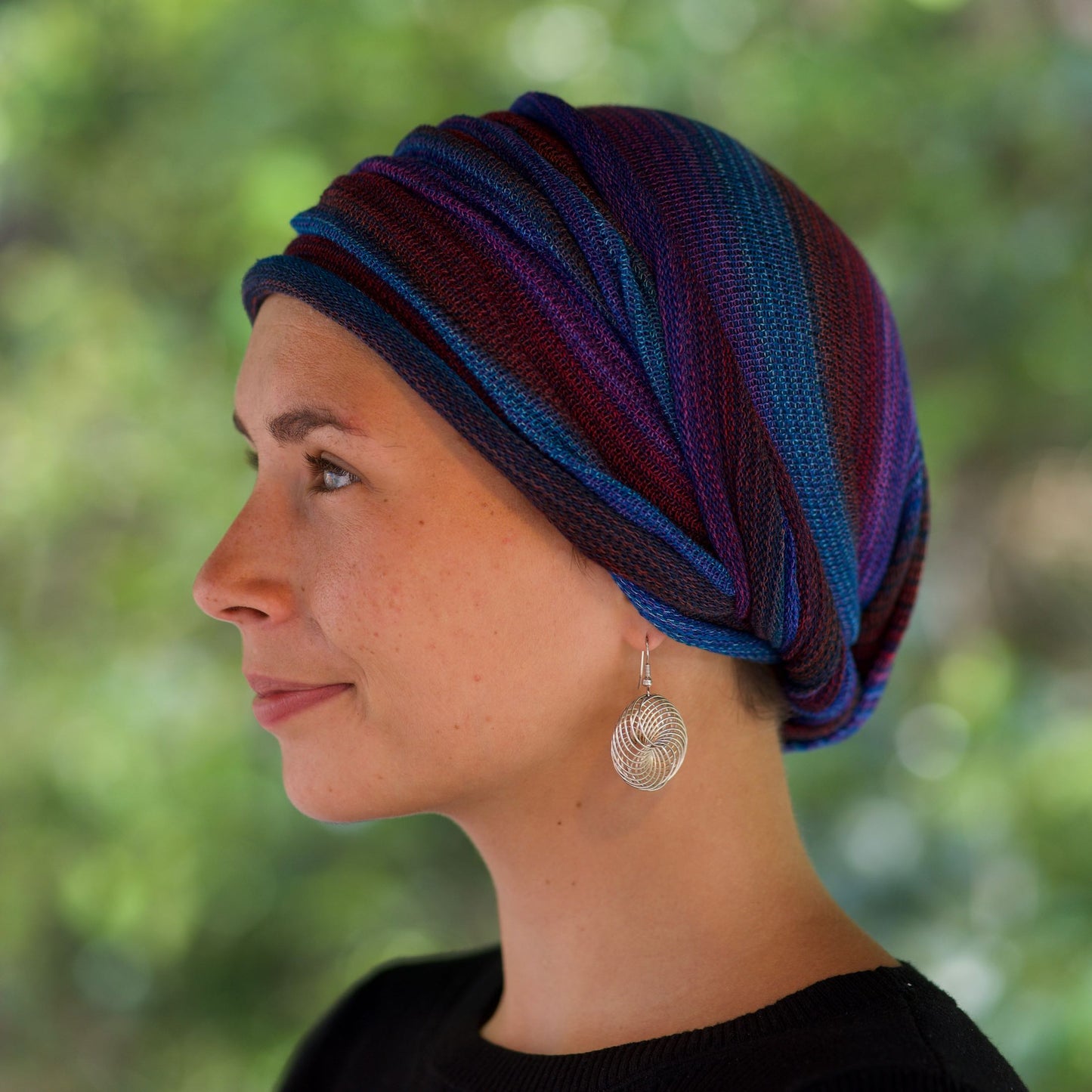 Bright Earths Turban Wrap - Hand-Dyed