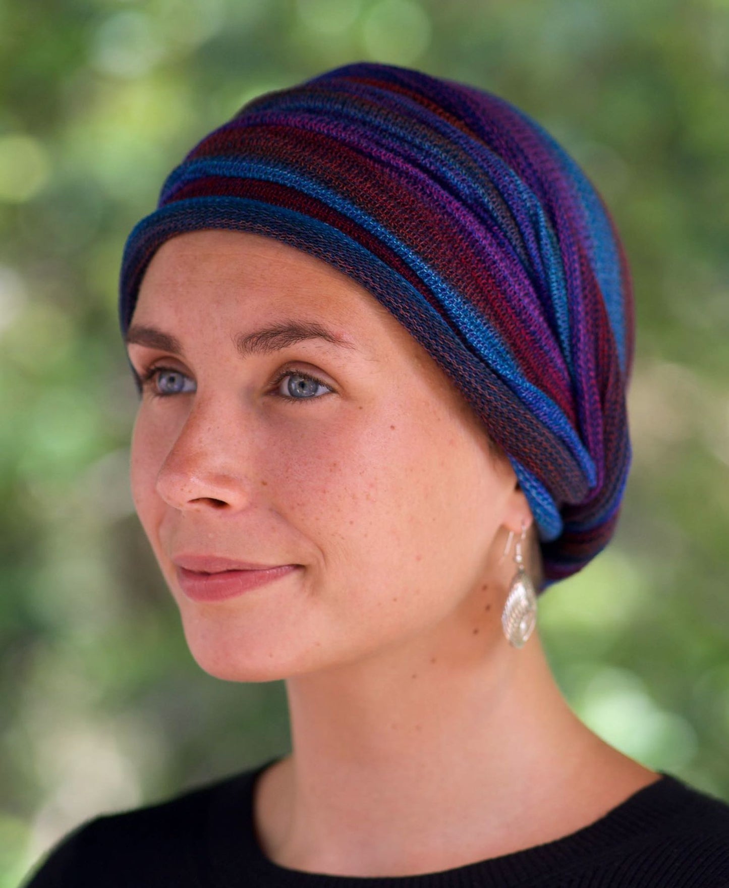 Bright Earths Turban Wrap - Hand-Dyed