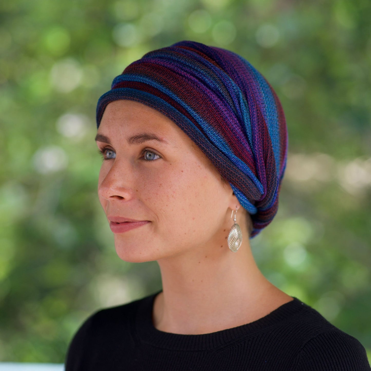 Bright Earths Turban Wrap - Hand-Dyed