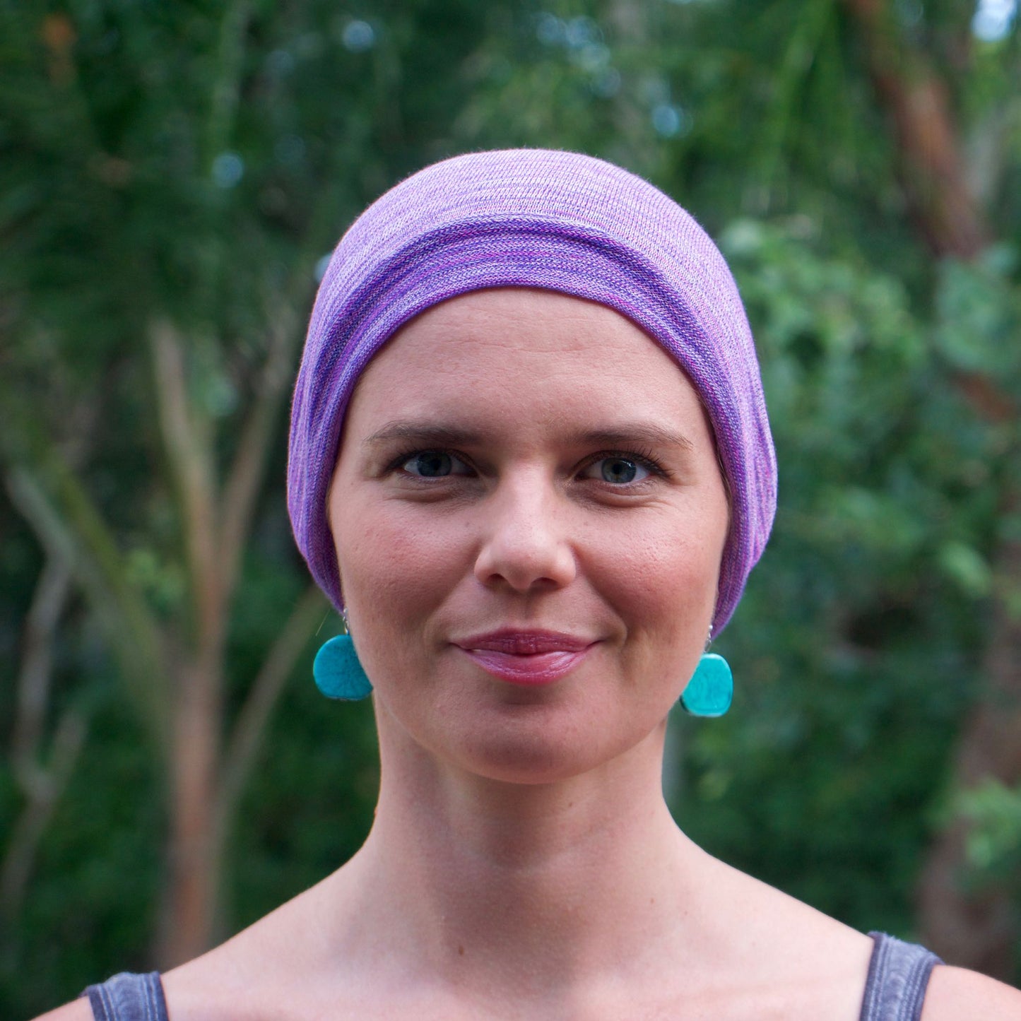 Lilac Blends Chemo Single Wrap