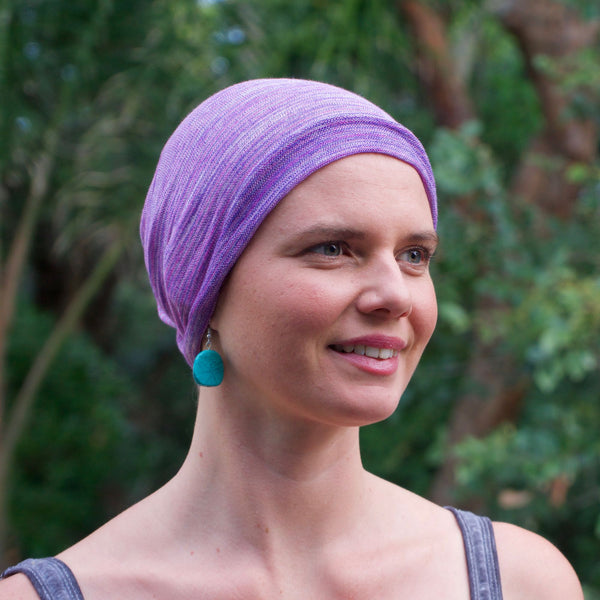 Lilac Blends Chemo Single Wrap