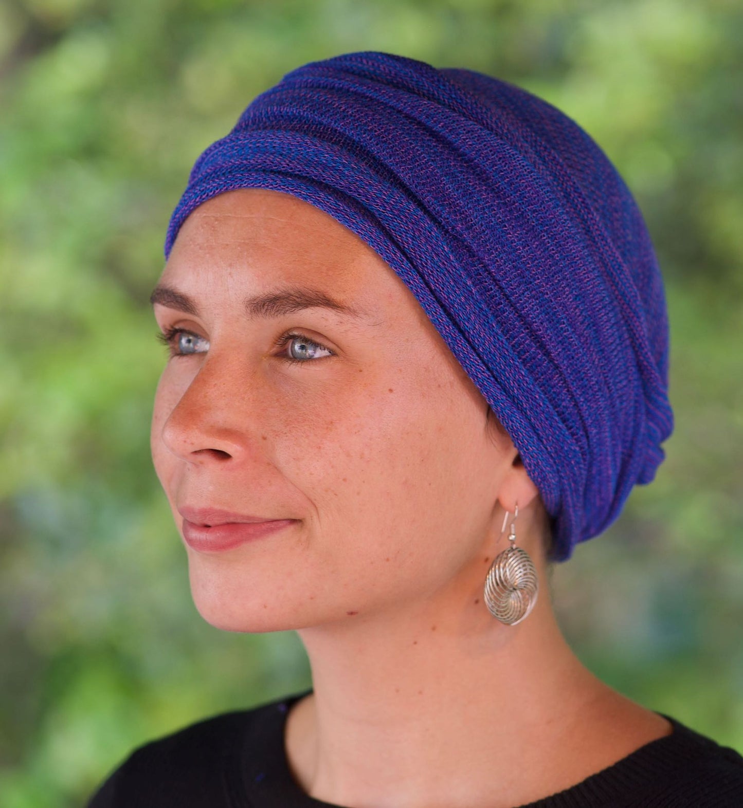 Lapis Blues Turban Wrap