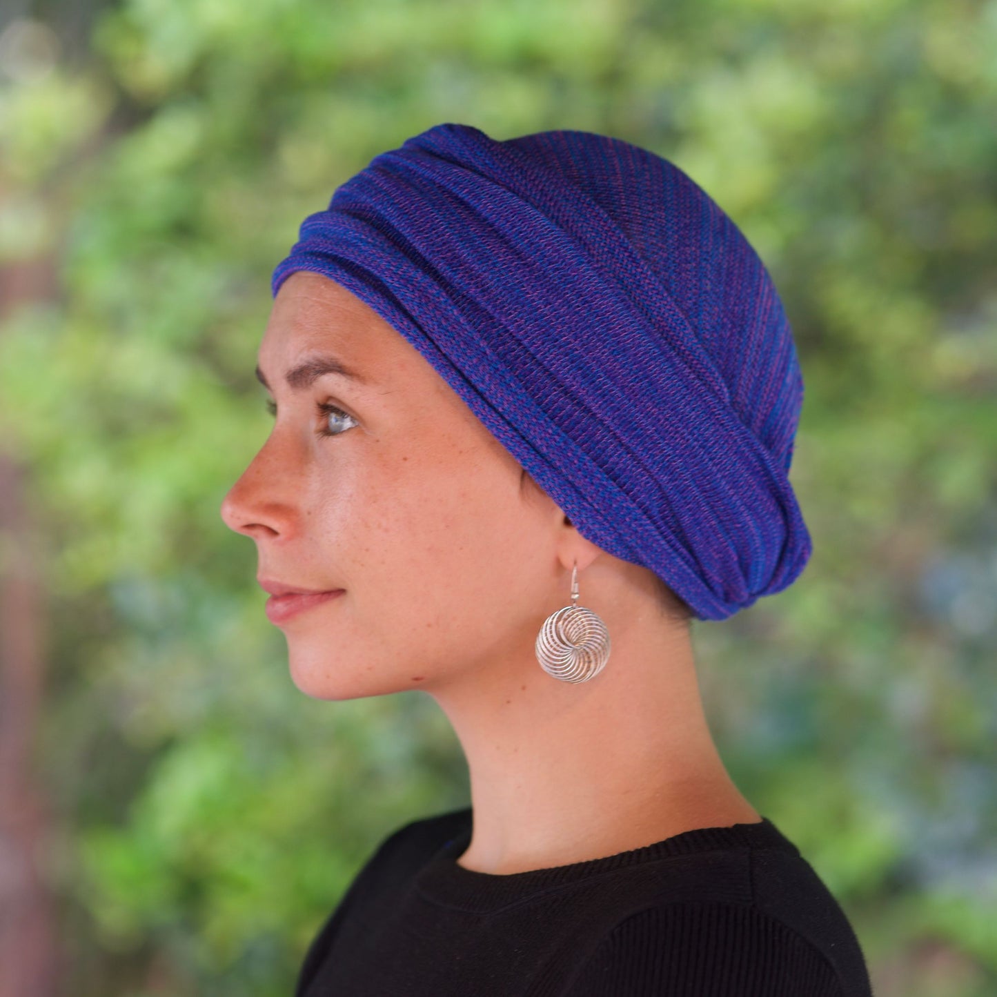 Lapis Blues Turban Wrap