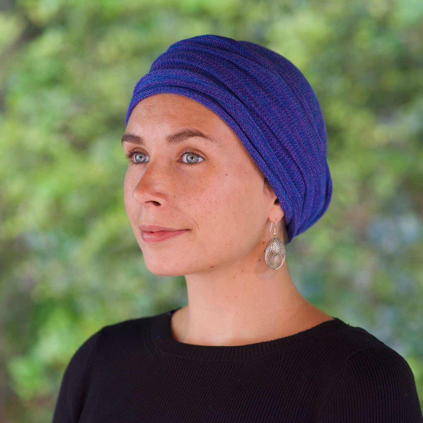 Lapis Blues Turban Wrap