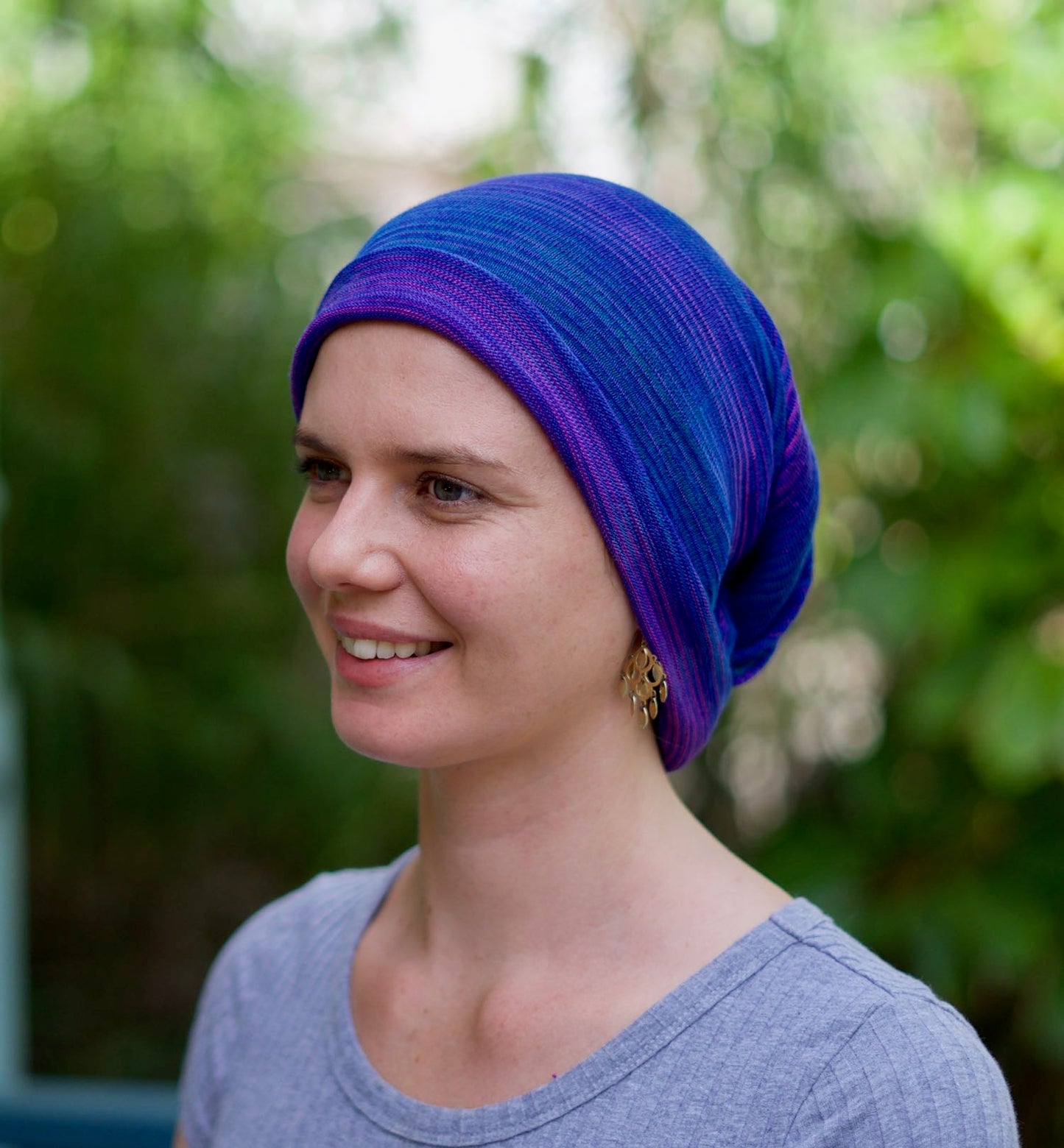 Ocean Blues Chemo Bandana Band