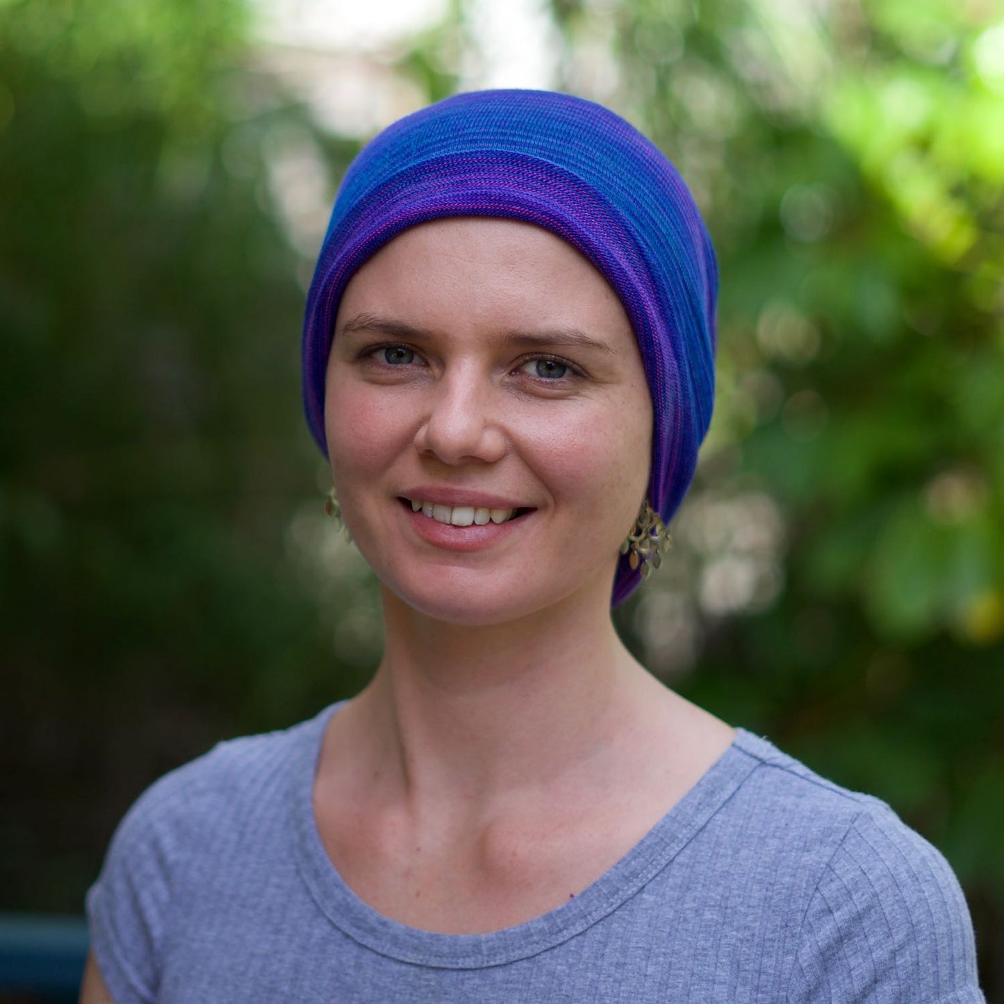 Ocean Blues Chemo Bandana Band