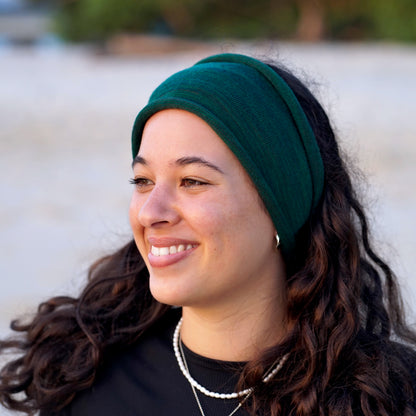 Forest Green Merino Headband