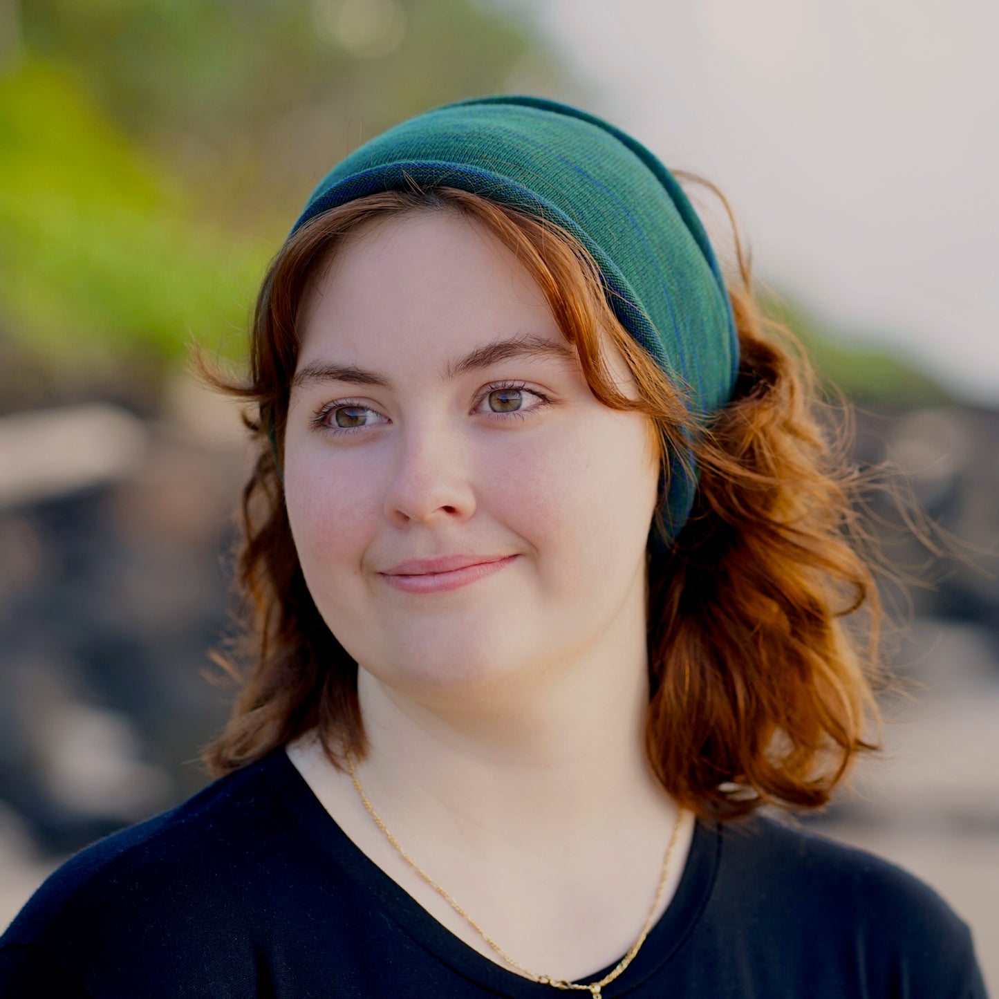 Forest Green Merino Headband