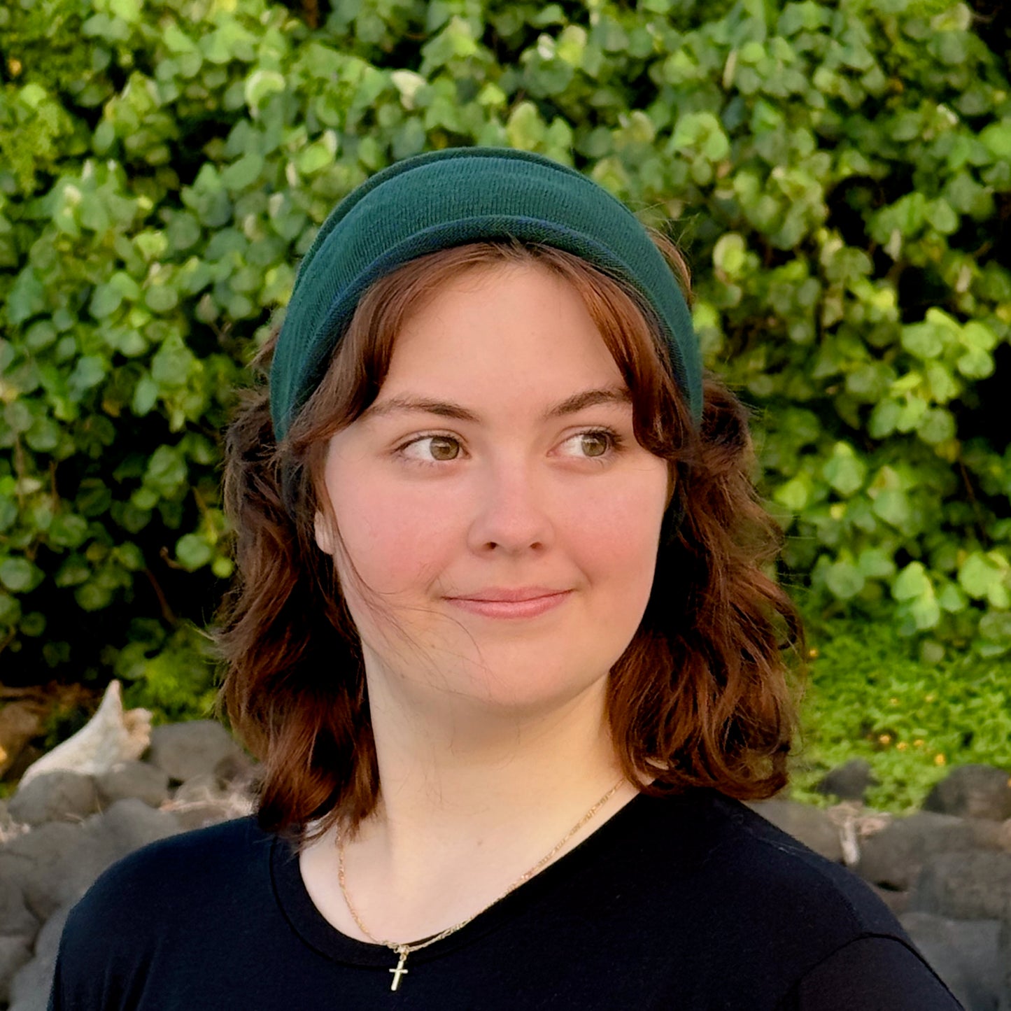 Forest Green Merino Headband