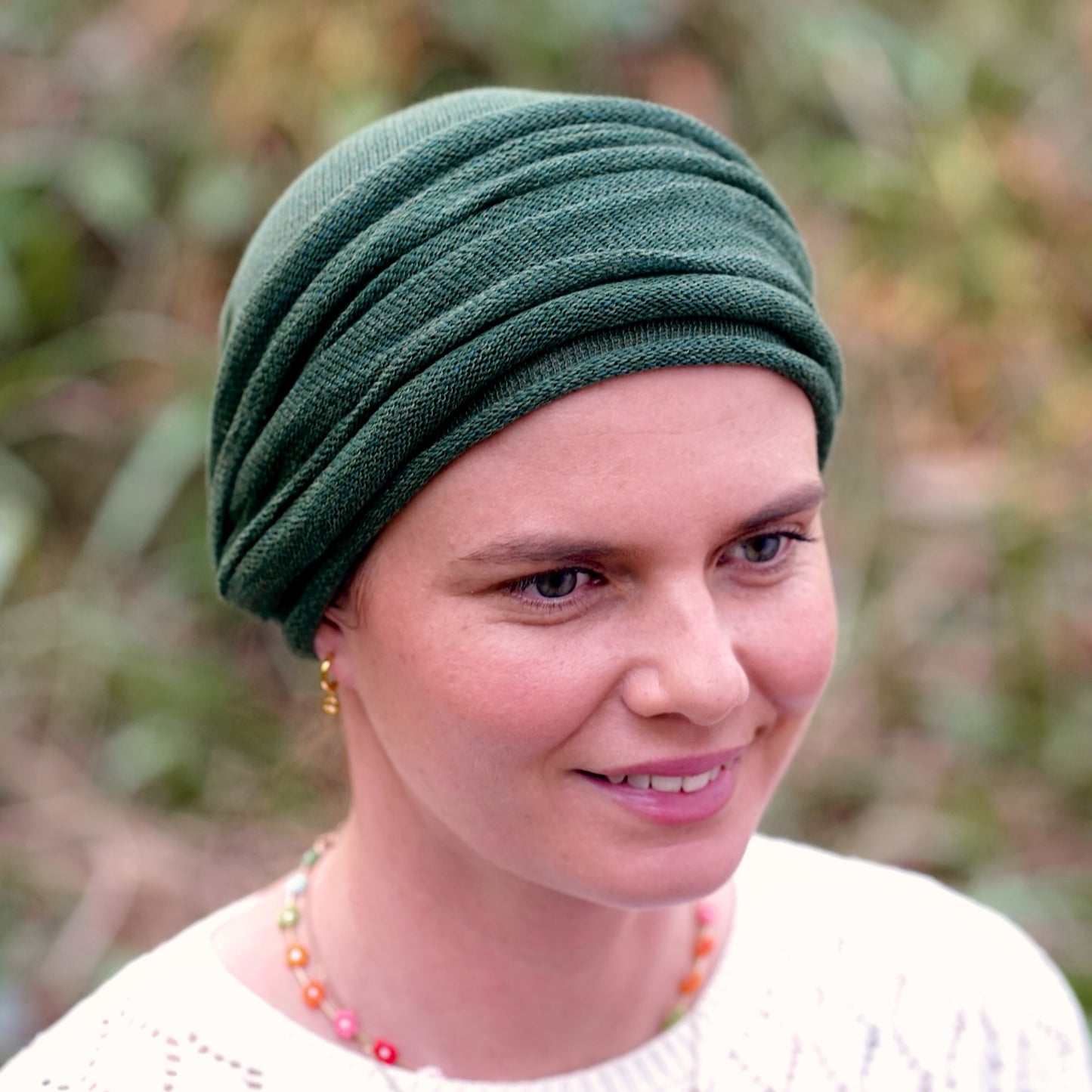 Olive Green Turban Wrap