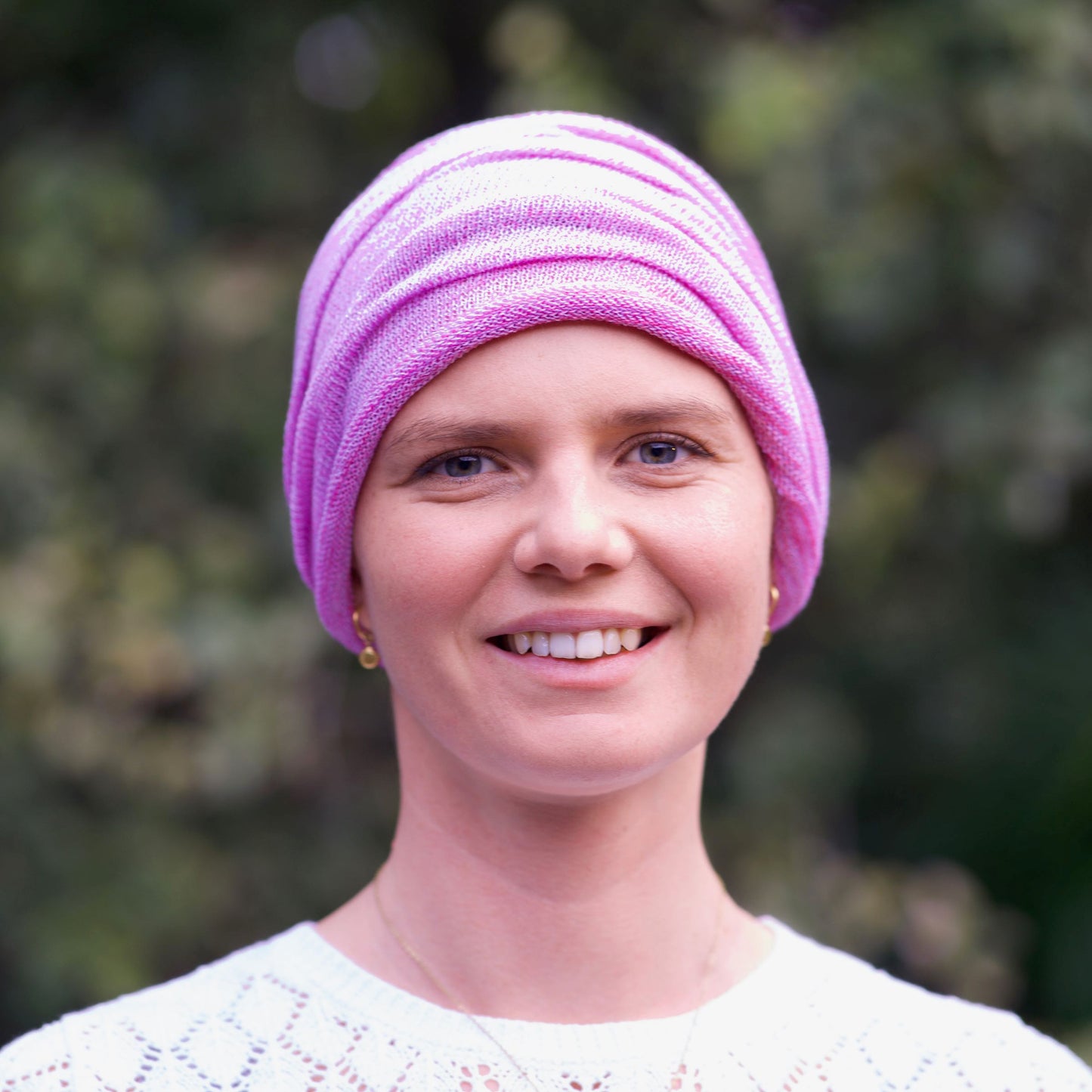 Rose Pink Turban Wrap
